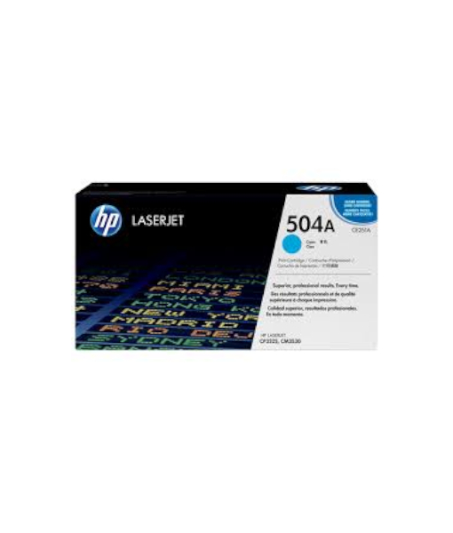 HP CE251A (504A) cyan toner