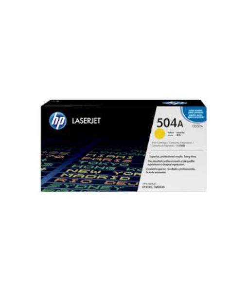 HP CE252A (504A) yellow toner
