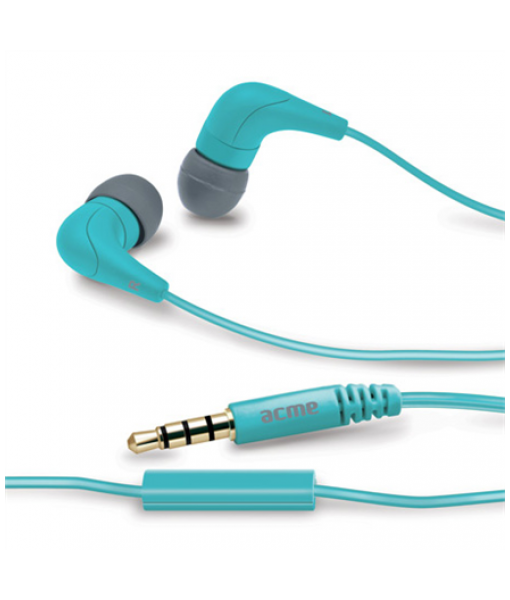 ACME HE15B Groovy in-ear headphones with mic