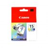 Canon BCI-15 Tank Color Cartridge X 2