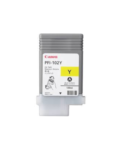 Canon PFI-102Y Yellow Cartridge Canon PFI-102Y Yellow Cartridge