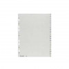 ELBA Dividers A4 Naturene A-Z Grey
