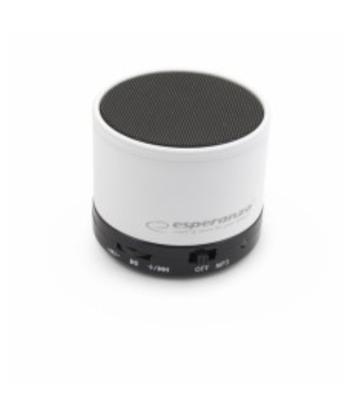 ESPERANZA BLUETOOTH SPEAKER RITMO WHITE