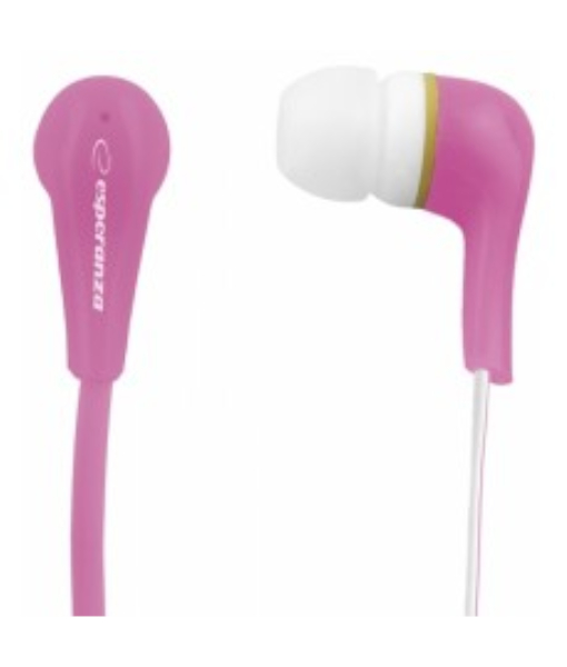 ESPERANZA STEREO EARPHONES LOLLIPOP PINK