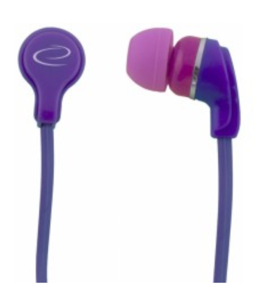 ESPERANZA STEREO EARPHONES NEON VIOLET