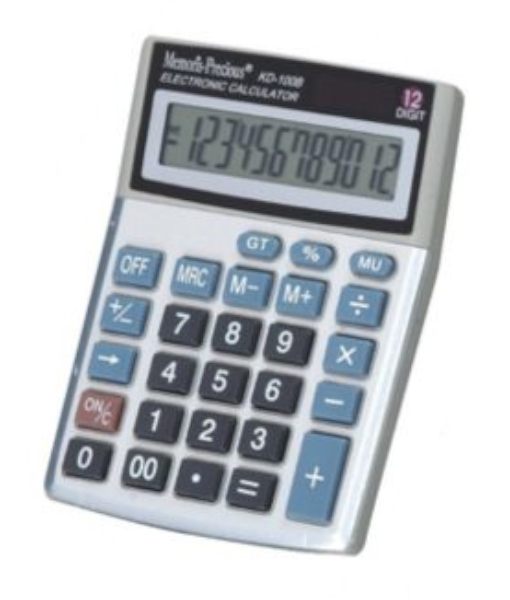 Electronic Calculator 12 Digit Handy Size