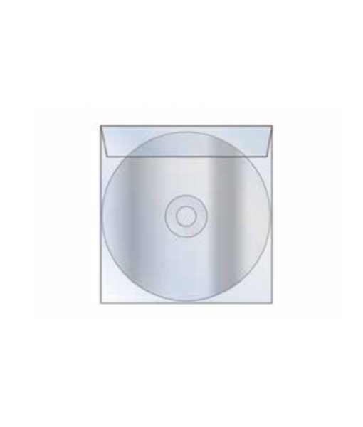 Favorit CD DVD pocket self adh wt flp