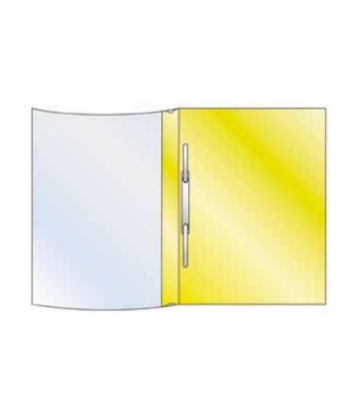 Favorit Flat File A4 PRATIC 207 Yellow