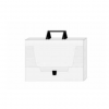 Favorit Pl suitcase 25x35x3 White