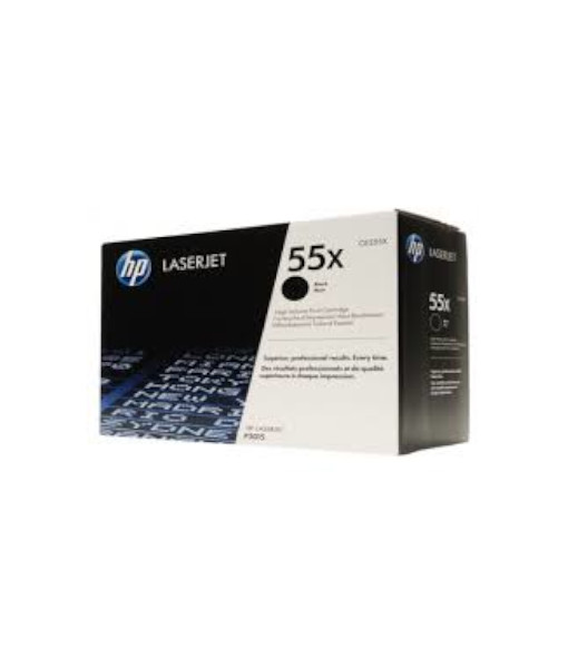 HP CE255X (55X) toner black high yield