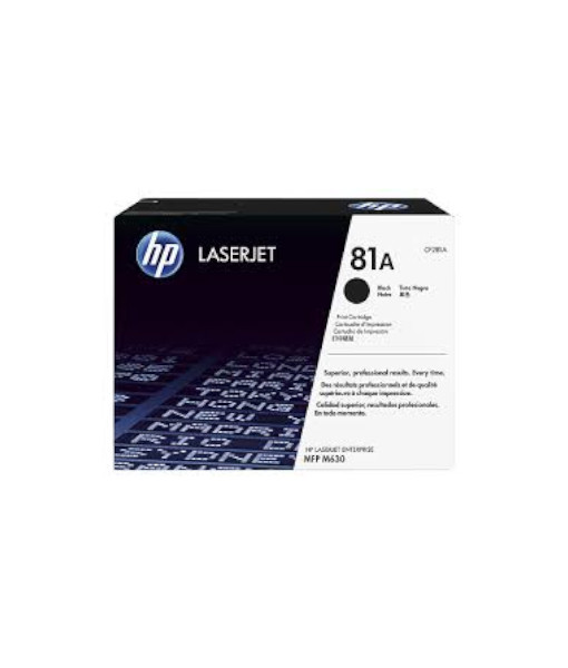 HP CF281A (81A) toner black standard yield