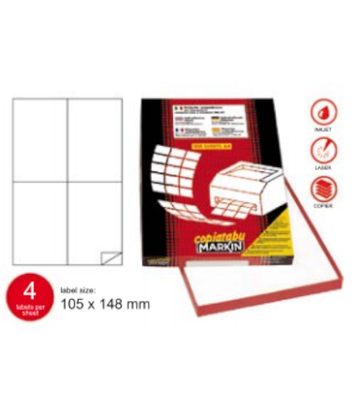Markin labels 105×37