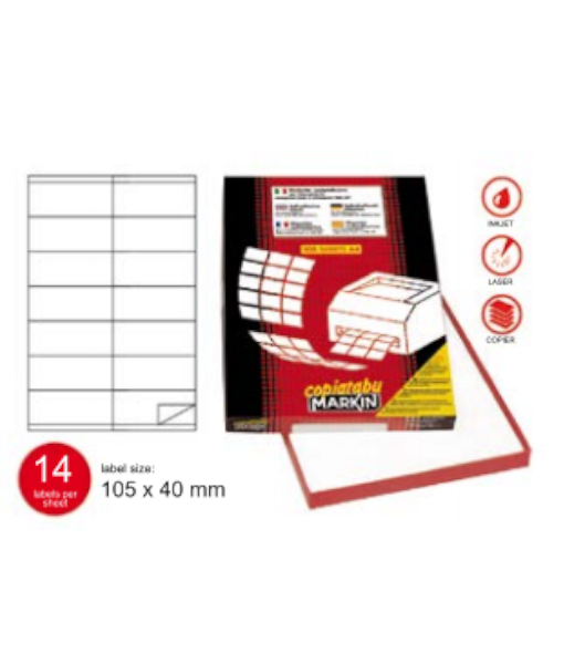 Markin labels 105×40
