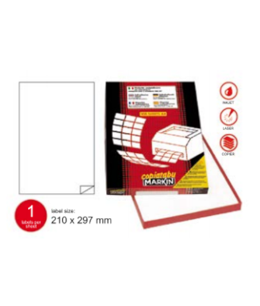 Markin labels 210×297