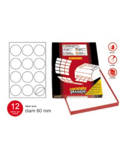 Markin labels 60