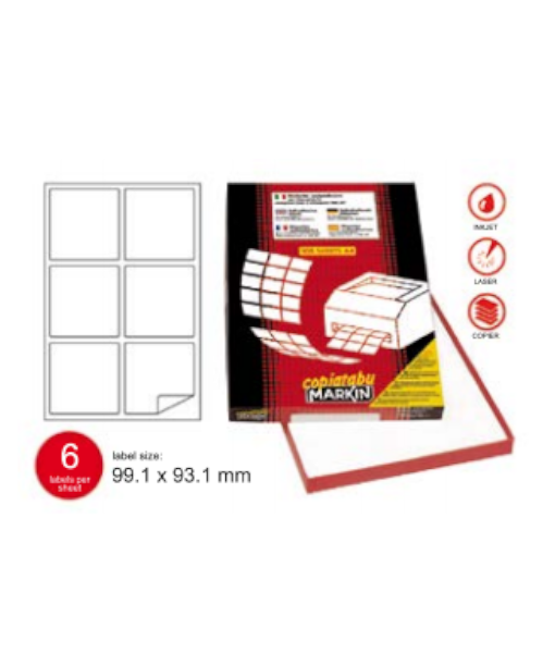 Markin labels 99,1 x 93,1