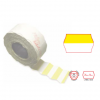 Pre Print labels 2616 1 col permanent 4 yellow white