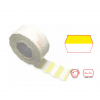 Pre Print labels 2616 1 col removable 1 yellow white