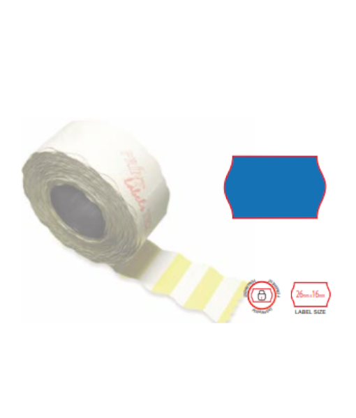 Print labels 2616 blue permanent 4
