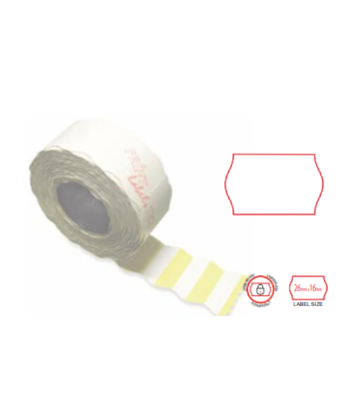 Print labels 2616 white permanent 4