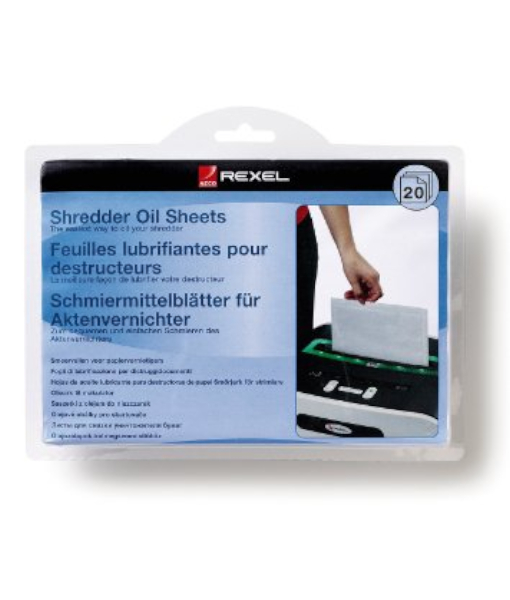 Rexel Shredder Oil Sheets Rexel Shredder Oil Sheets