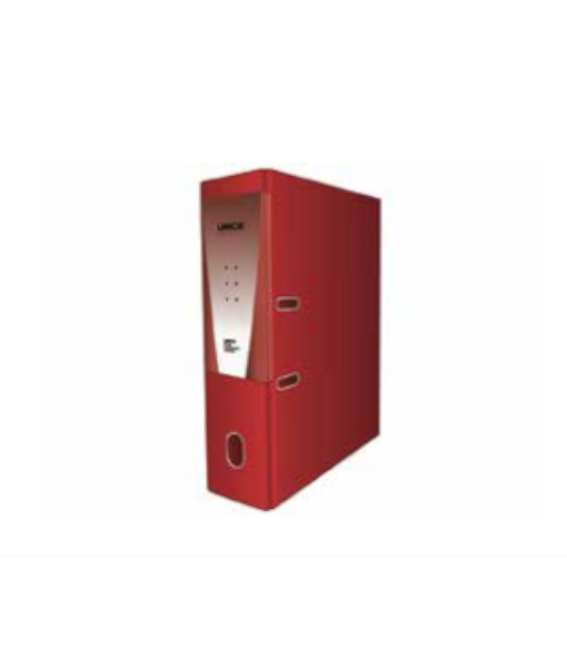 UNICO Lever Arch File Int 22×30 80mm Red