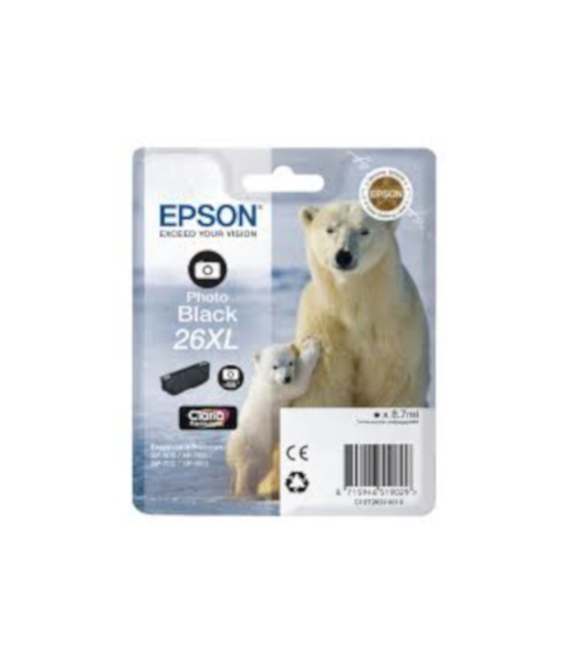 Epson XP600 PHOTO 26XL Black Cartridge
