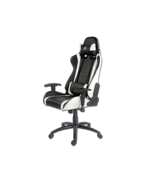 GAMING CHAIR LC-POWER BLACK-WHITE