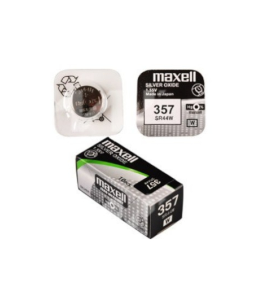 Maxell Silver Oxide SR Coin Cell SR44W (357)