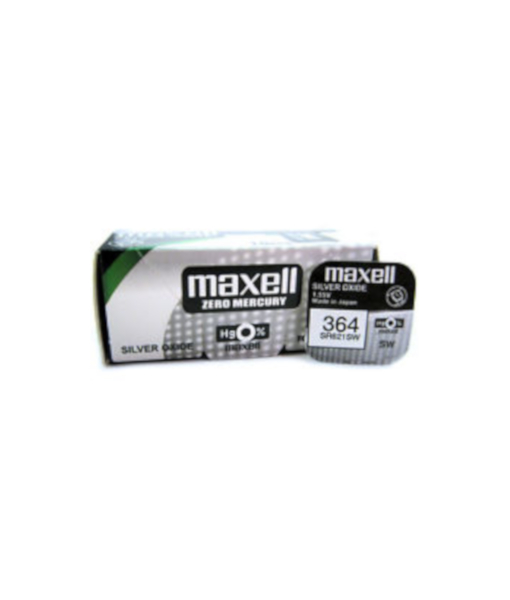 Maxell Silver Oxide SR Coin Cell SR621SW (364)