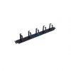 NETWORK CABLE MANAGEMENT PANEL 5X METAL RINGS