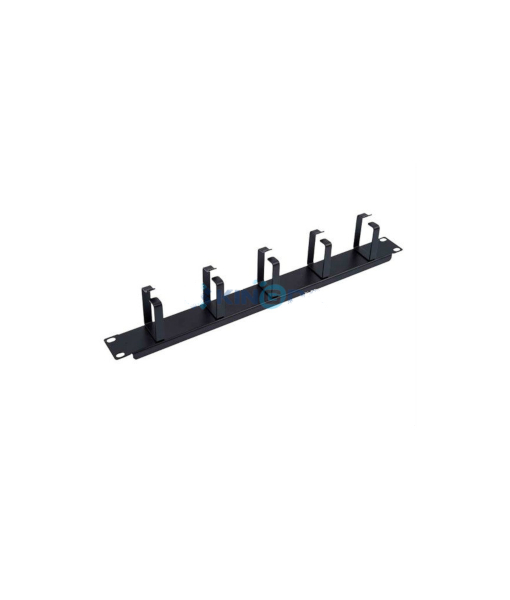 NETWORK CABLE MANAGEMENT PANEL 5X METAL RINGS