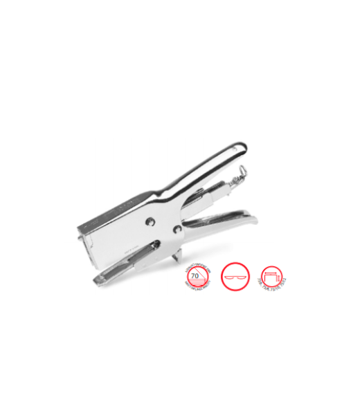 Rapid Plier Stapler HD-31 Classic Chrome