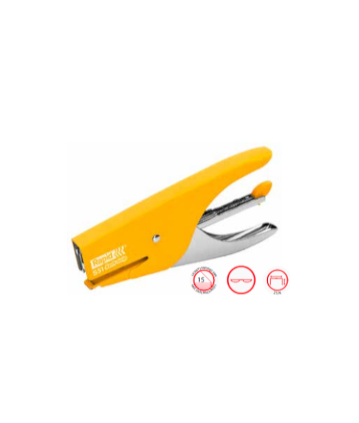 Rapid Plier Stapler S51 Soft Yellow