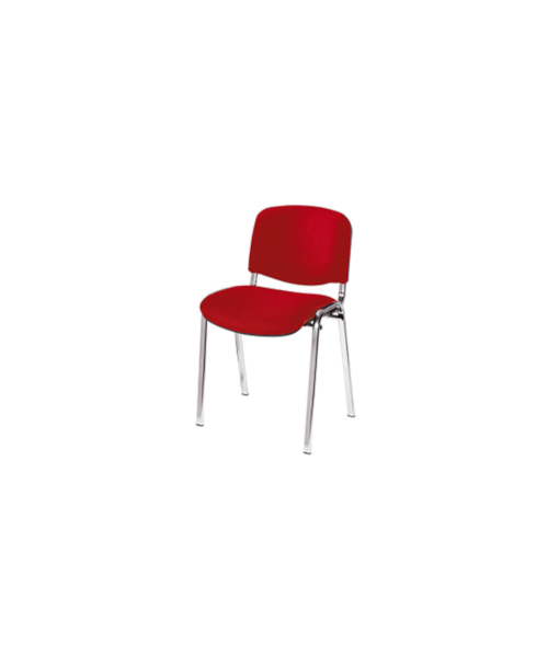 Visiting Office Chair Fabric Red ZJ1012