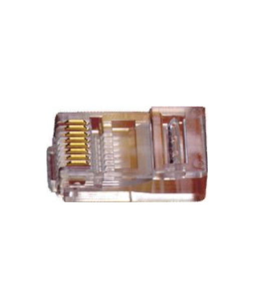 CAT5E RJ45 UNSHIELDED PLUG FOR SOLID CABLE