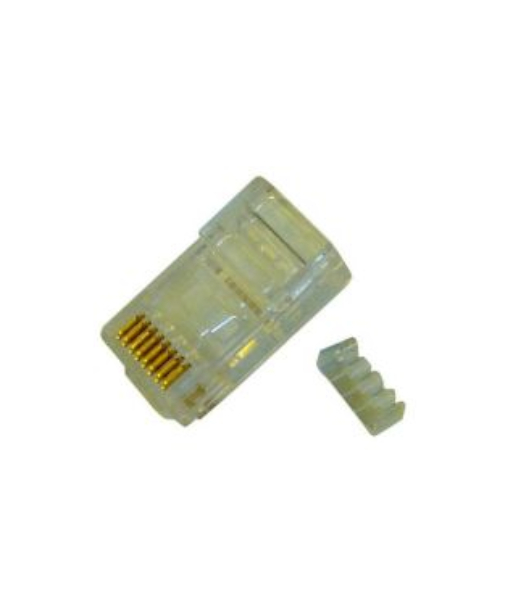 CAT6 RJ45 PLUG 8-PIN, 8-CONDUCTOR (8P8C)