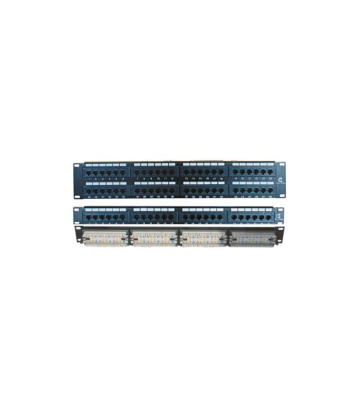PATCH PANEL CAT5E 24 PORT UNSHIELDED
