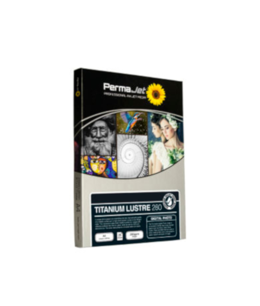 Permajet Titanium Lustre Inkjet Paper A4 (280gms) x 25 J25012