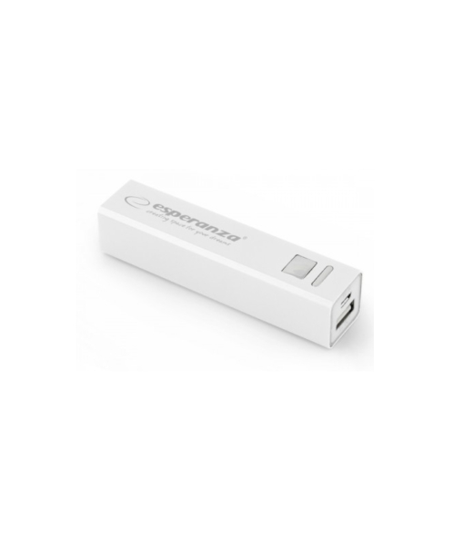 ESPERANZA POWER BANK ERG 2400MAH WHITE