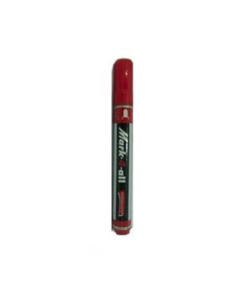 MARKER PERMANENT CHISEL MARK-4-ALL 653 RED STABILO