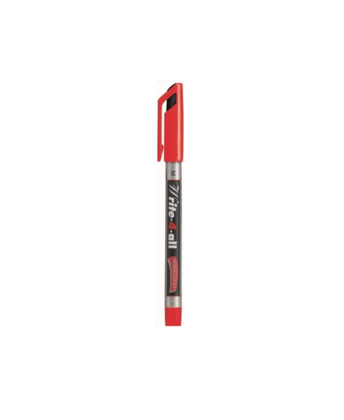 MARKER PERMANENT MEDIUM WRITE-4-ALL 146 RED STABILO