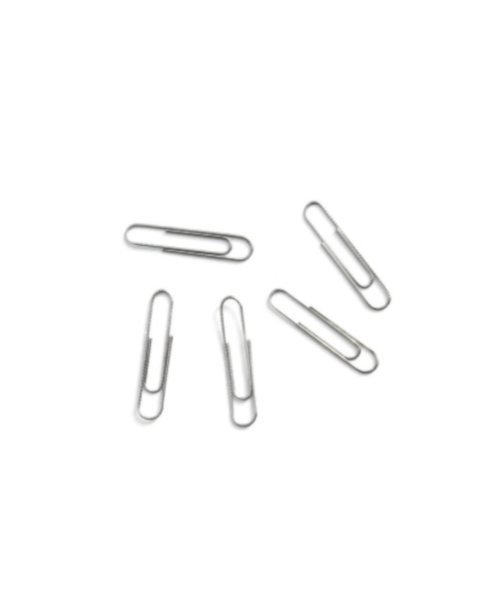 PAPER CLIPS 78mm x2000 NICKEL TSS