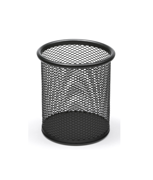 PEN HOLDER WIREMESH BLACK OSCO
