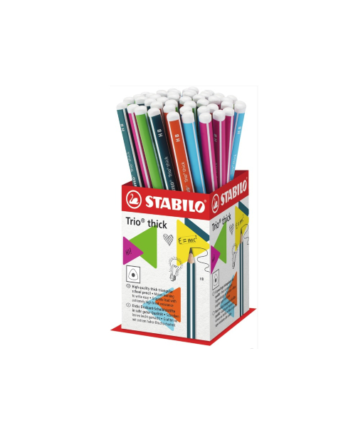 S PENCILS TRIO THICK 399 HB DSP X48