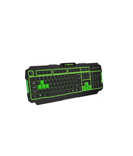 ESPERANZA GAMING KEYBOARD USB ILLUMINATED SHADOW GREEN