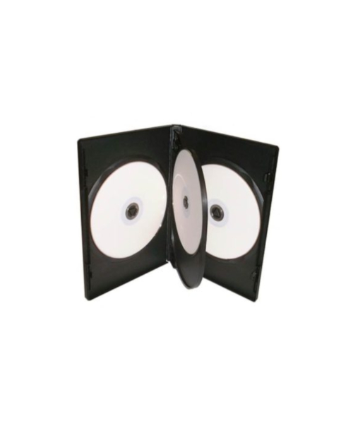 LS DVD Library Case Black x 3