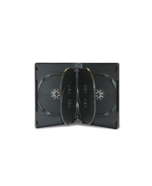 LS DVD Library Case Black x 6