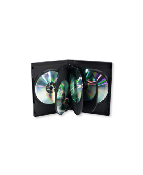 LS DVD Library Case Black x 8