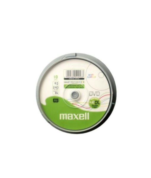 Maxell DVD Dual Layer 8.5g PRINT x10